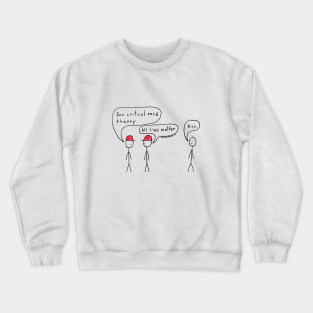 Kiss (transparent background) Crewneck Sweatshirt